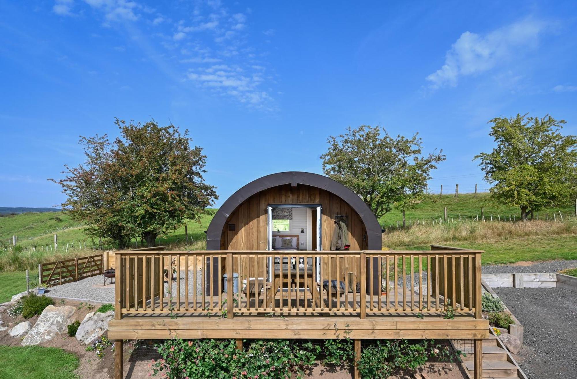 Luxury Glamping Pods - The Heft & The Hirsel Lejlighed Glasgow Eksteriør billede